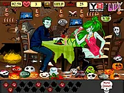 Monster Couple Dating Hidden Object