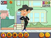 Sam with Mr.Bean Dressup Game