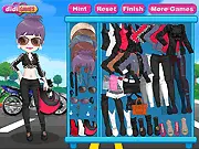 Motor Girl Dressup