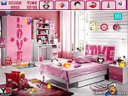 Young Girl Room Objects