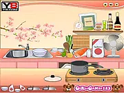 Mia Cooking Sushi