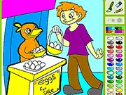 Fresh Eggs Coloring