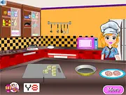 Sofia Cooking Onion Pizza