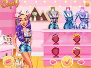 Princesses Colorful Braids and Pedicure