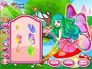 Flower Fairy in the Butterflies