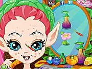 Rainbow Fairy Facial Makeover