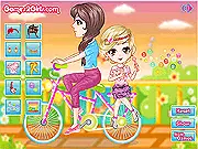 Blowing Bubbles on the Bicycle