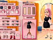 Girl Dressup Deluxe — cat coloring game