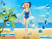 Pretty Beach Girl
