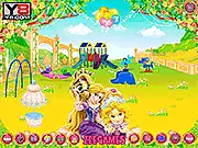 Baby Rapunzel Garden Decoration