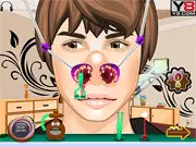 Justin Bieber Nose Doctor!