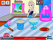 Elsa Rocky Road Ice Cream