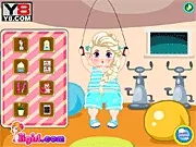 Lazy Elsa Lose Weight