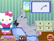 Jumbo At Hello Kitty Hair Salon