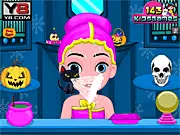 Baby Elsa Halloween Makeover