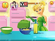 Tinkerbell cooking Fairy Cake
