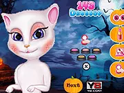 Talking Angela Halloween Makeover