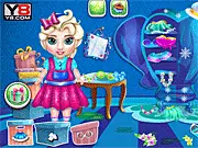 Baby Elsa Wardrobe Cleaning