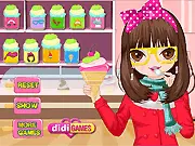 Ice-Cream Girl Dressup