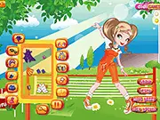 Funky Tennis Girl