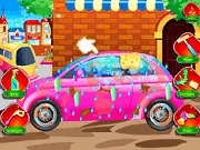 Clean My New Pink Car