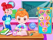 Baby Classroom Slacking
