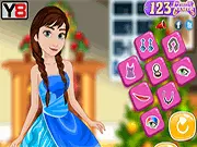 Frozen Anna Christmas Dress up