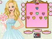 Floral Wedding dress up