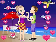 Valentine Kissing Couple