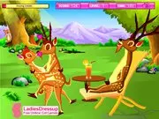 Deer Kissing