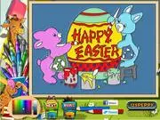 Easter Egg Online Coloring Page