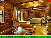 Hidden Numbers Wooden House