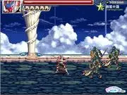 Gallant Fighter with Double Blade