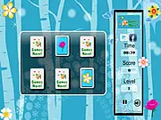 Flowers Memory Match Game