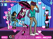Draculaura And Clawd Wolf Dressup