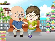 Grandparents Ice Cream Date