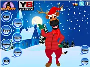 X mas Reindeer Dress Up