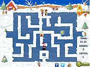 Santa Skating Maze