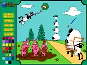 Wild Sheep Coloring