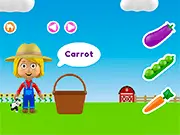 World of Alice: Vegetables Names