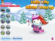 Hello Kitty Winter Dressup