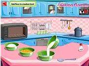 Lemon Cake Cooking