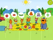 Picnic with Cat Family
