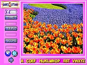 Beauty Flowers Find the Alphabets