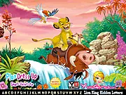 Lion King Hidden Letters