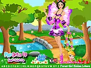 Forest Girl Hidden Letters