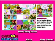 Dora Sliding Puzzle