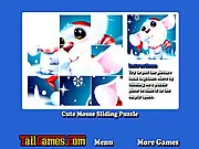 Cute Mouse Sliding Puzzle