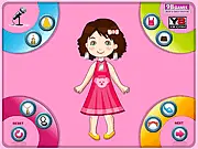Bubbly Girl Dress up