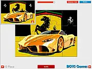 Ferrari Jigsaw Game